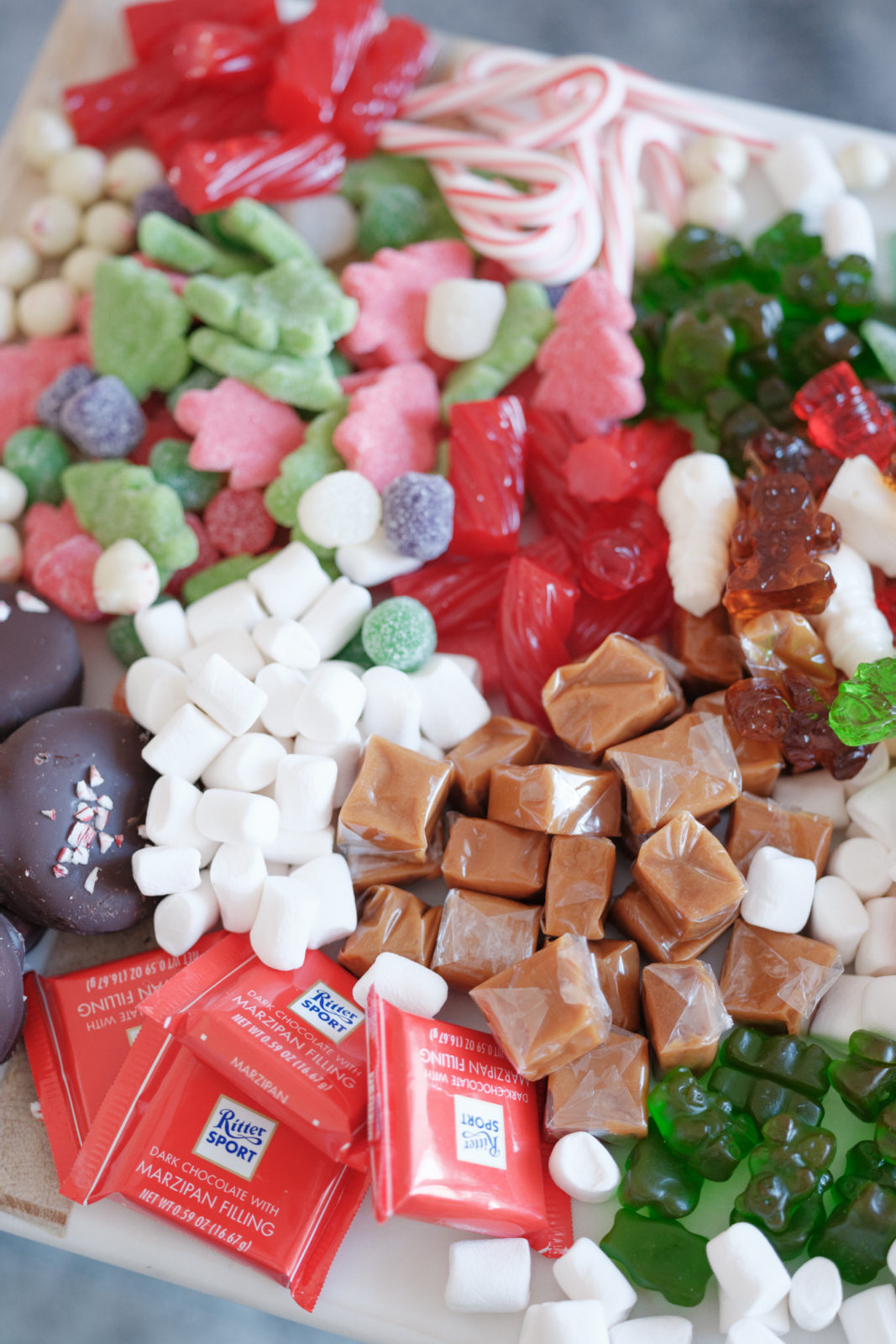 Creating a Christmas Candy Board - jrmccabe.com