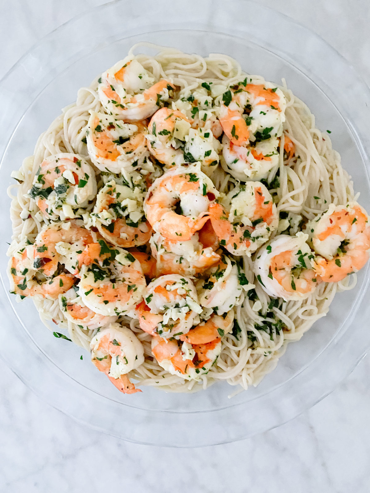 Easy Gluten Free Shrimp Scampi