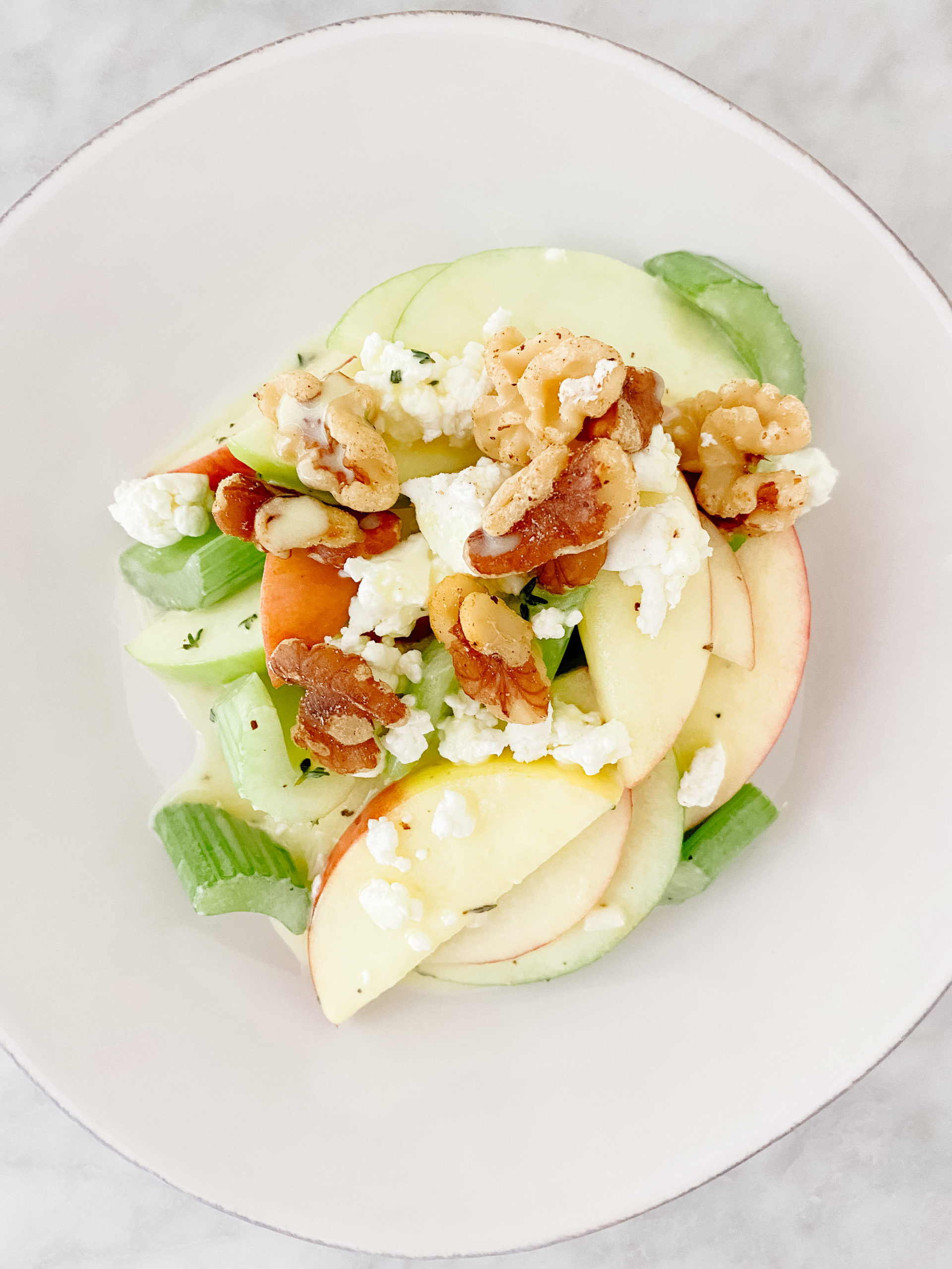 Apple Celery Salad with Buttermilk Dressing - jrmccabe.com